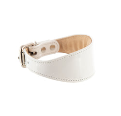 Sighthound collar ACE soft White Patent