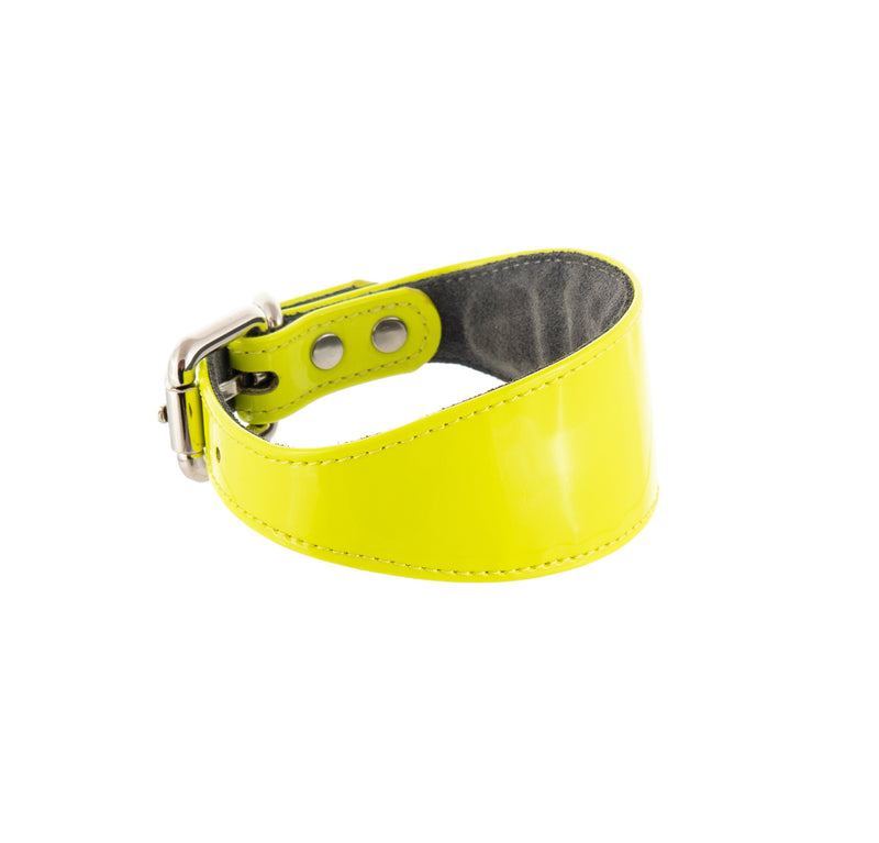 Sighthound collar ACE soft Yellow neon