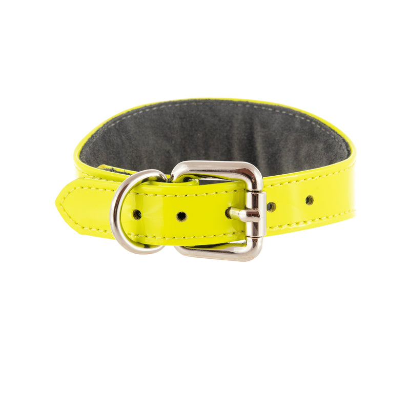 Sighthound collar ACE soft Yellow neon
