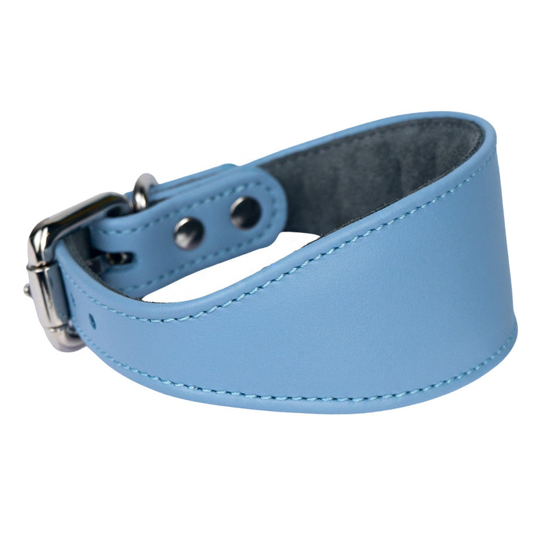Lurcher Leather Сollar soft Light Blue