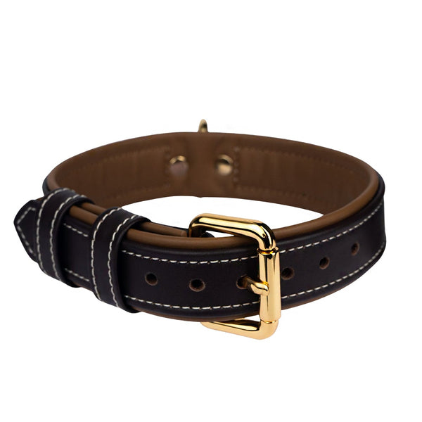 Dark Chocolate-Caramel Pet Collar